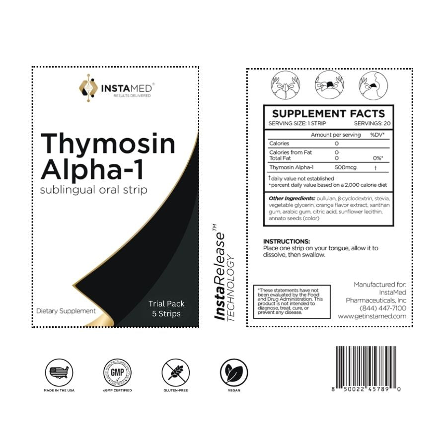 Instamed Thymosin Alpha-1 Box of 20 strips